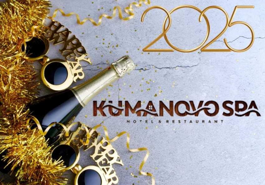  Нова година в хотел Kumanovo SPA 4*, Северна Македония! Транспорт + 2 нощувки на човек със закуски и вечери, едната празнична + напитки 